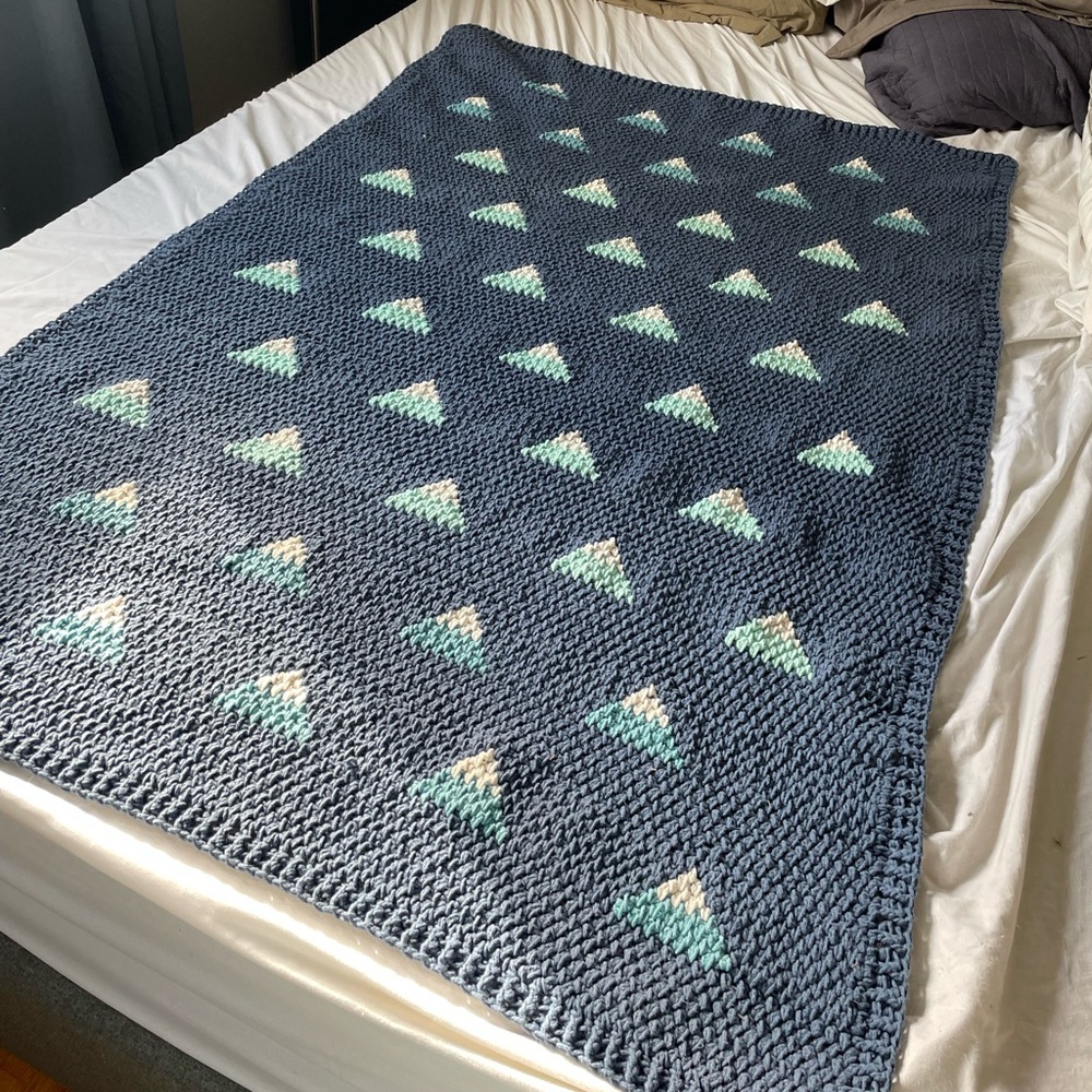Handmade Throw - Picture 3 of 4
